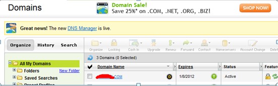 Godaddy域名如何修改名称服务器地址