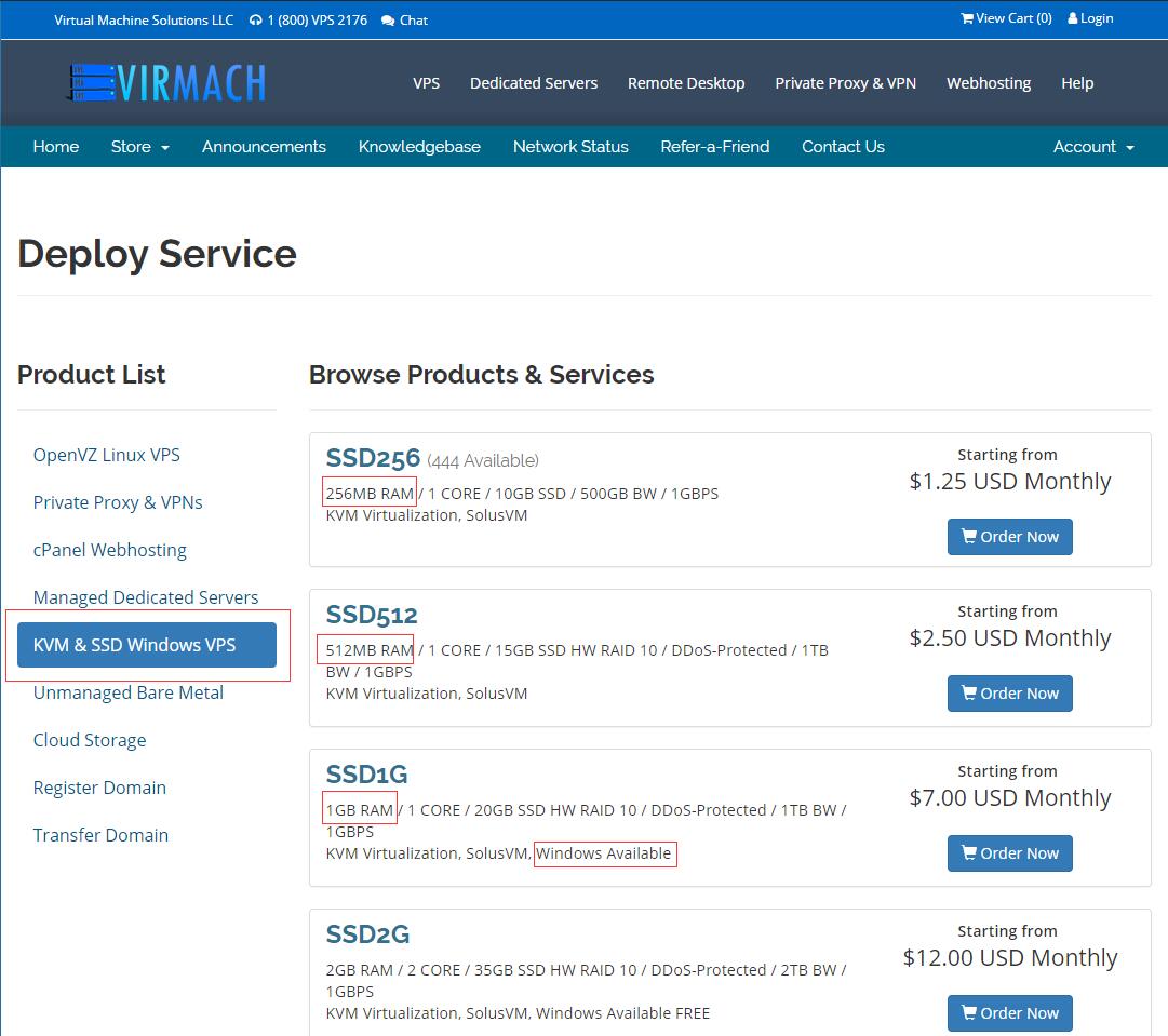 超便宜的美国VPS VirMach 购买流程-国外主机测评