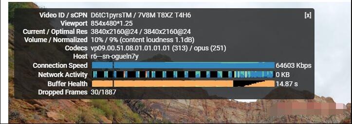 OneVPS 新加坡VPS YouTube 4k视频测试