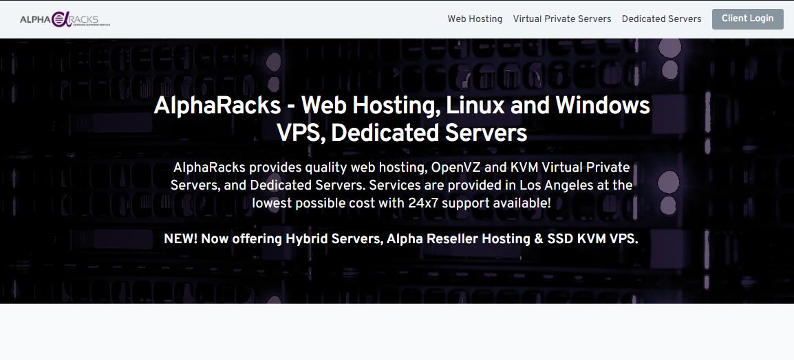 AlphaRacks 正式宣告跑路-国外主机测评