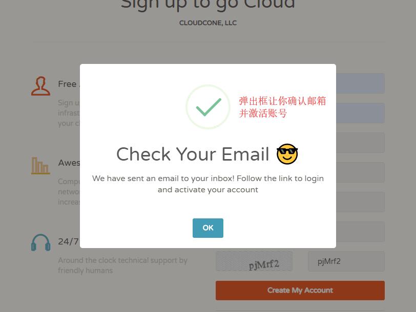 美国VPS CloudCone 新手购买激活账号