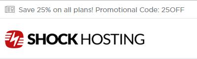 #优惠#shockhosting：大硬盘VPS，折后低至$3.74，KVM/1g内存/150g硬盘/1T流量，支持支付宝和微信-国外主机测评