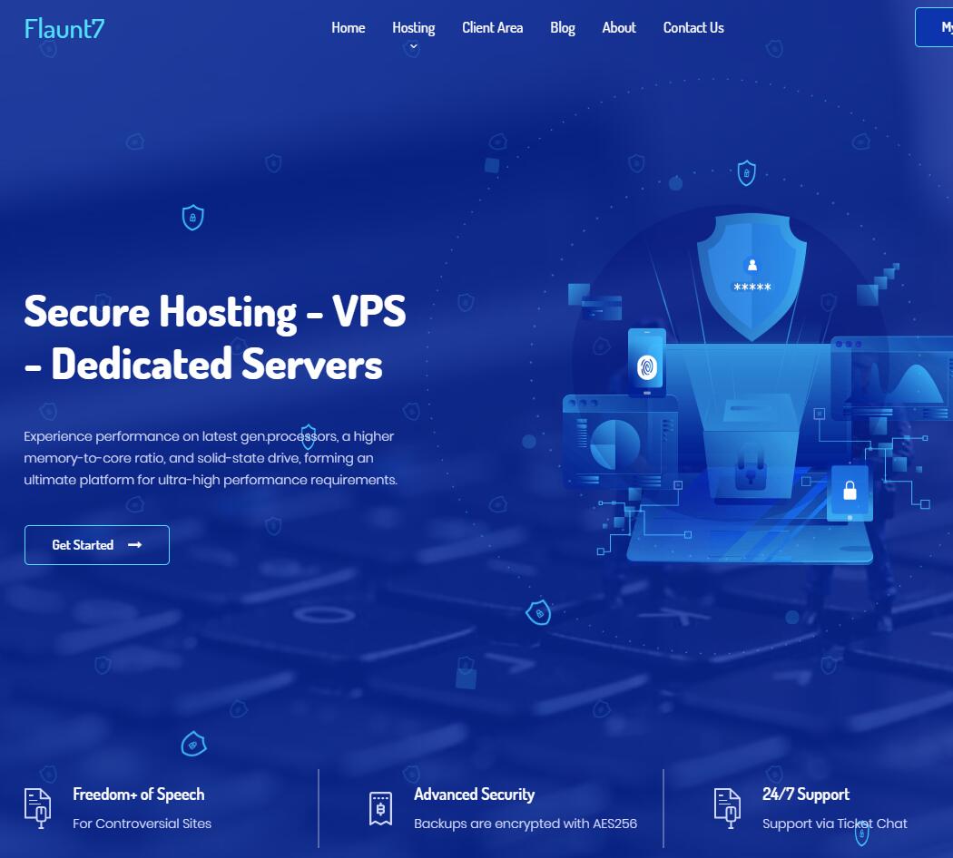 flaunt7：明确说明无视版权抗投诉，荷兰VPS、荷兰服务器-国外主机测评
