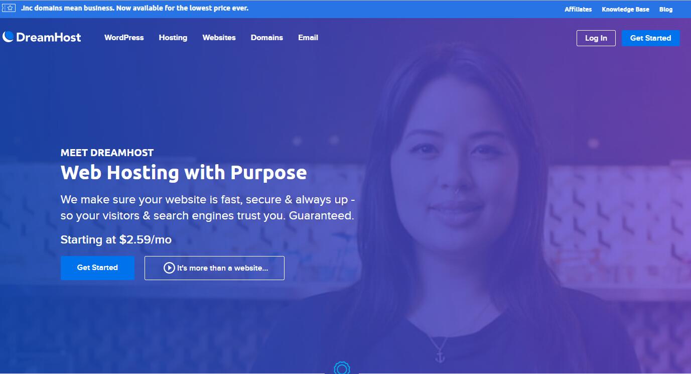 #推荐#DreamHost 最适合建站的美国VPS推荐 - 无限流量 - 免费SSL-国外主机测评