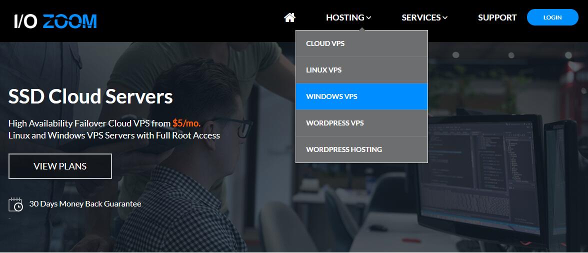 最新IO Zoom美国 VPS 购买流程-国外主机测评