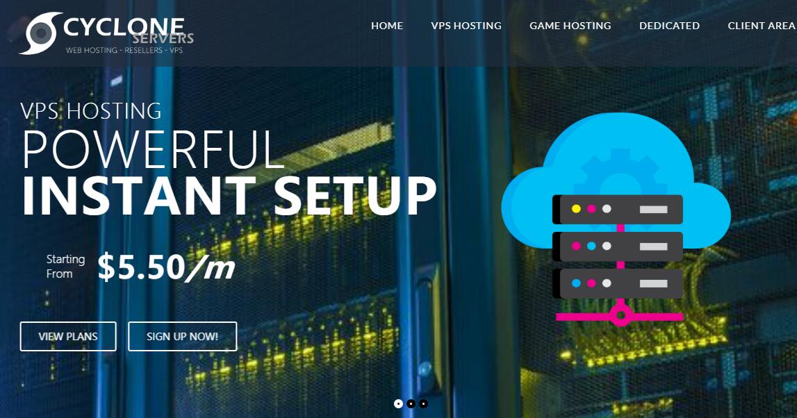 #新推荐#CycloneServers便宜美国VPS：洛杉矶/西雅图，2核1G、$3.6/月-国外主机测评