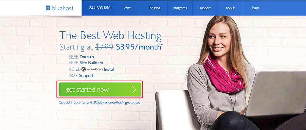 外贸建站必备WordPress主机Bluehost蓝色主机2018图文购买教程！-主机评测网