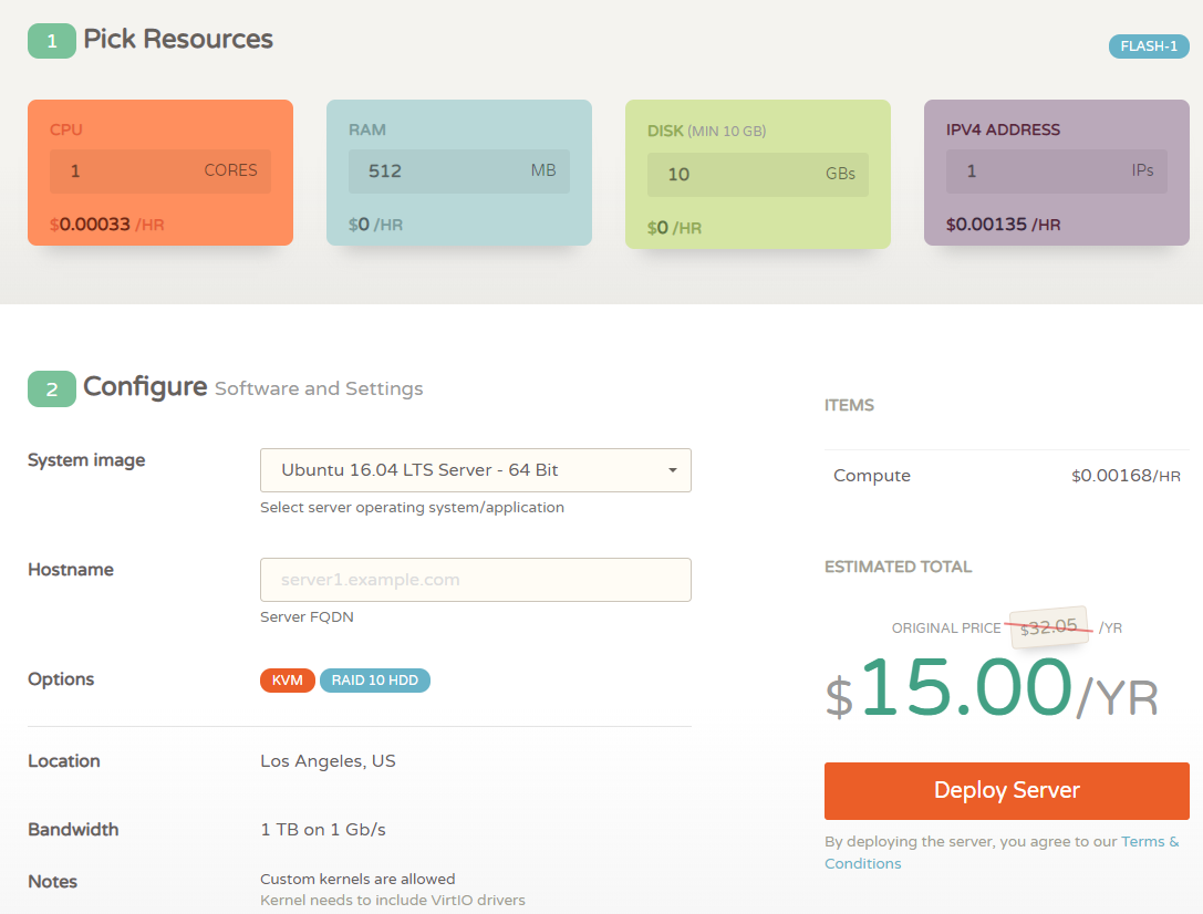 #限时特惠#美国CloudCone年付特价，限时24小时，美国CN2，$15起/年-国外主机测评