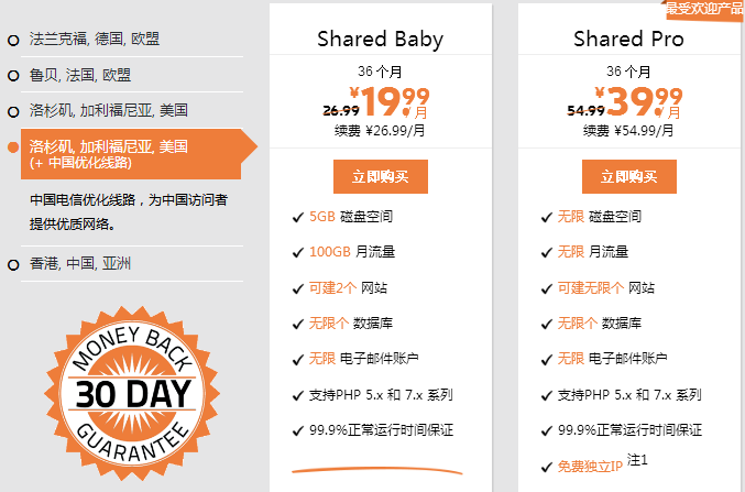 Sugarhosts糖果主机选择机房