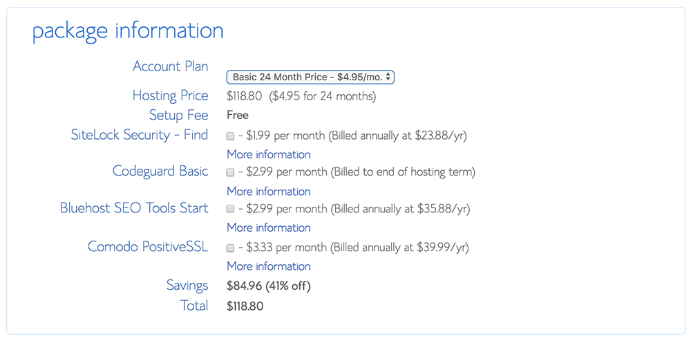外贸建站必备WordPress主机Bluehost蓝色主机2018图文购买教程！-主机评测网