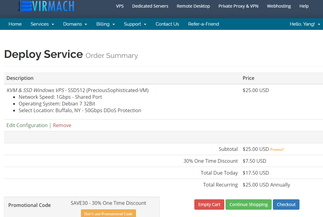 低价VPS王者VirMach超便宜KVM VPS，北美、欧洲11个机房，终身七折，年付低至11美元-国外主机测评