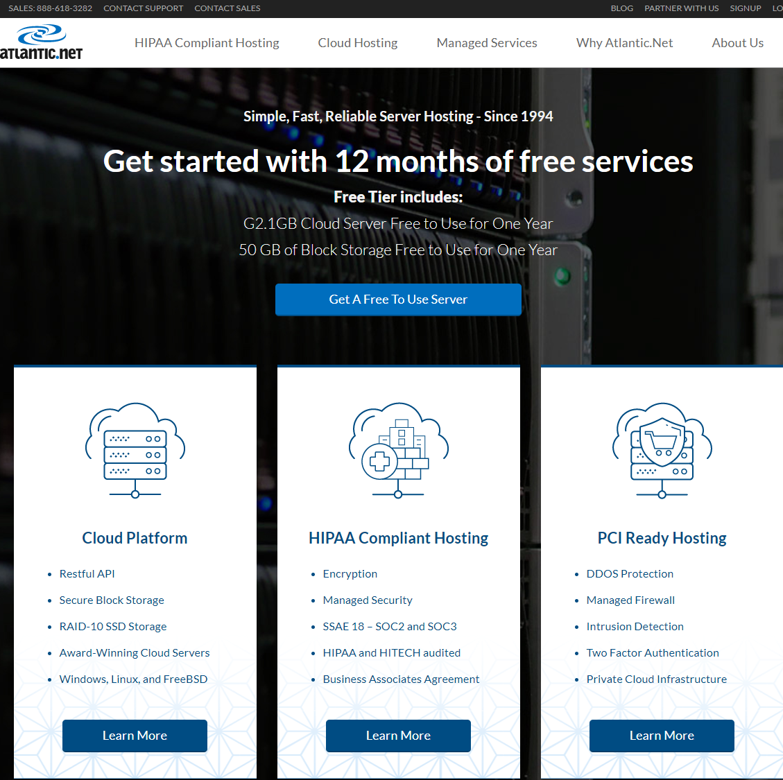 #免费一年VPS#美国老牌服务商Atlantic推免费VPS/1核1G/40GB SSD/1Gbps/3TB流量 7大机房可选-国外主机测评