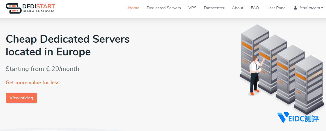Dedistart：保加利亚独立服务器€29/月起/1Gbps带宽，不限流量/500G DDos高防保护-国外主机测评