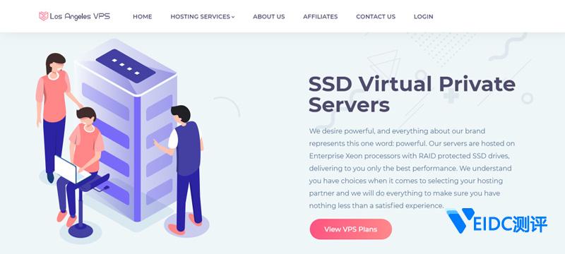 Losangelesvps圣诞节促销：不限流量VPS低至$25/年，KVM/2G内存/1Gbps带宽，可免费换IP-国外主机测评