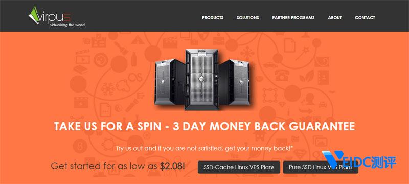 Virpus圣诞节促销：美国VPS四折$2/月起，XEN架构/SSD硬盘/西雅图，支持Windows-国外主机测评