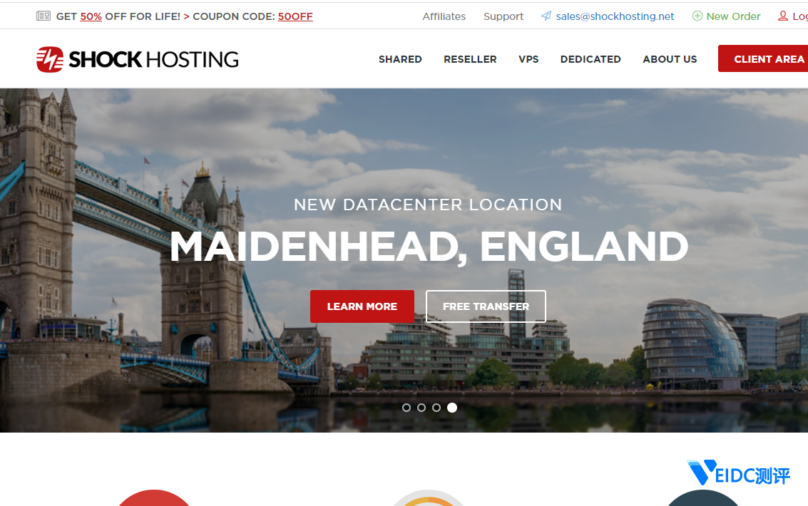 ShockHosting：美国/英国/荷兰大硬盘VPS系列，月付35元起-国外主机测评