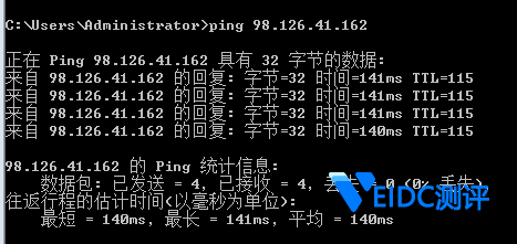 Krypt iON WordPress主机ping测试