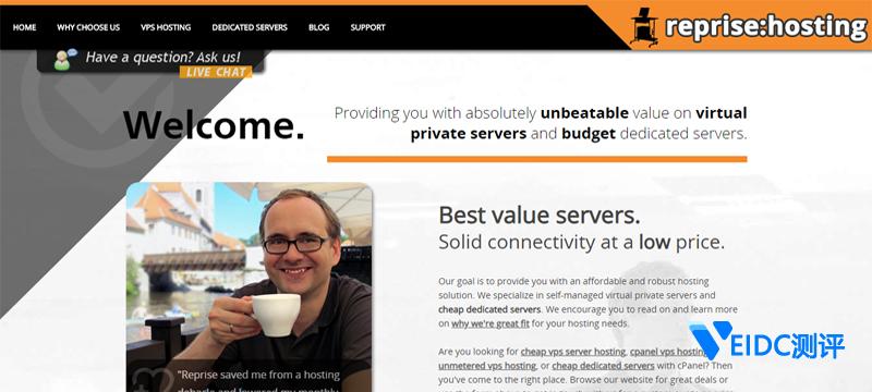 RepriseHosting：美国西雅图独立服务器九折+送双倍内存，1TB硬盘/10TB流量，$22.45/月起-国外主机测评