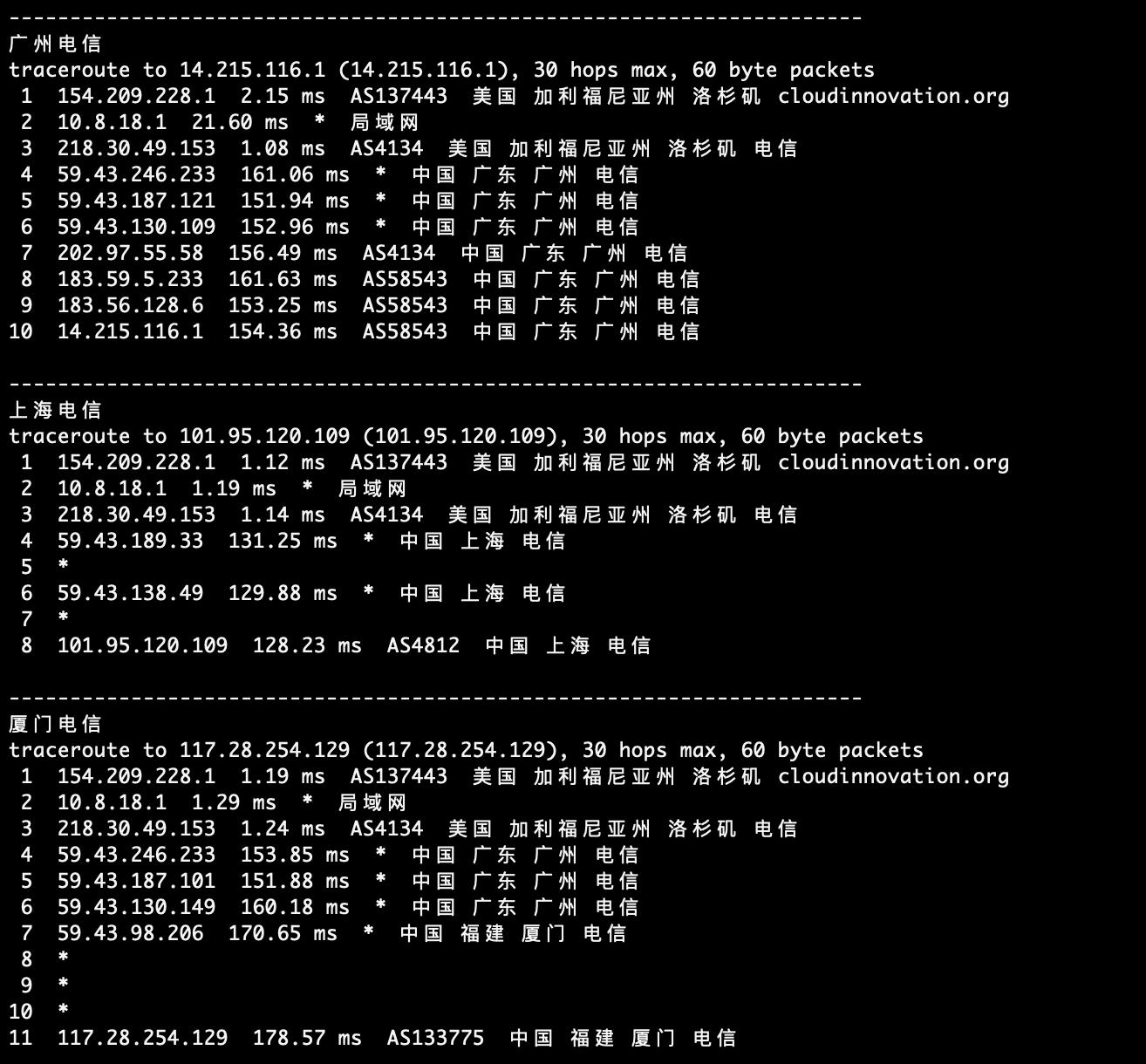 #上新#XXMHOST - 美国洛杉矶安畅CN2 1核 1G内存 15G SSD 100M带宽 1.5T流量 月付57元起 附测试数据 CN2 VPS 第9张
