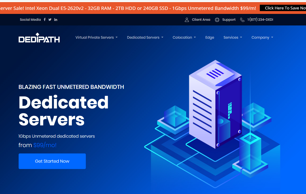 DediPath美国独立日优惠促销：全场VPS四折 $8/年起，独立服务器6折 $13.8/月起，G口带宽不限流量，洛杉矶/纽约机房-国外主机测评