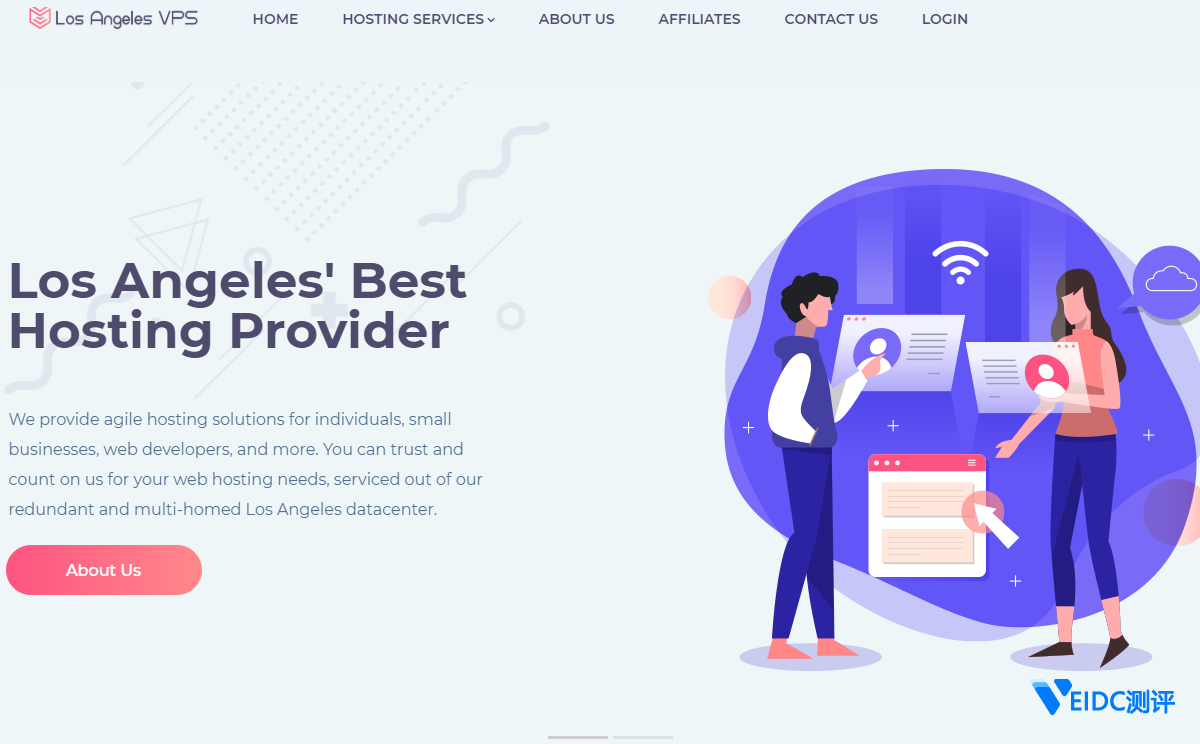 losangelesvps：$19/年，1Gbps带宽+不限流量VPS，KVM/1G内存/1核/25gSSD，10Gbps防御-国外主机测评