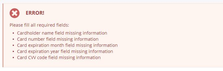 SiteGround付款报错