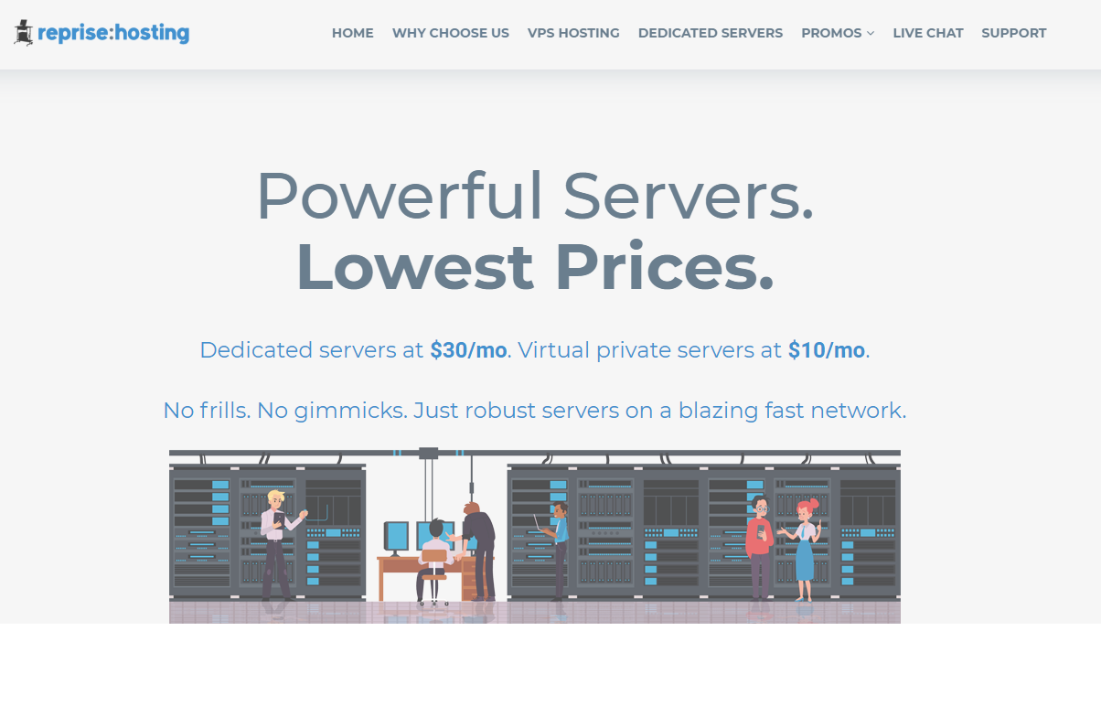 RepriseHosting：西雅图便宜的独立服务器，7折循环优惠，最低$27/月-国外主机测评