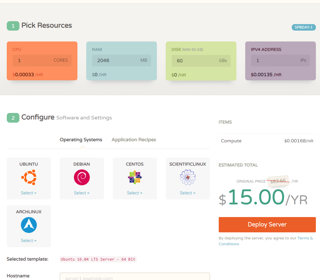 CloudCone：洛杉矶MC机房传家宝VPS补货，1核2G内存/60G HDD，5T流量，1Gbps带宽，$15起/年-国外主机测评