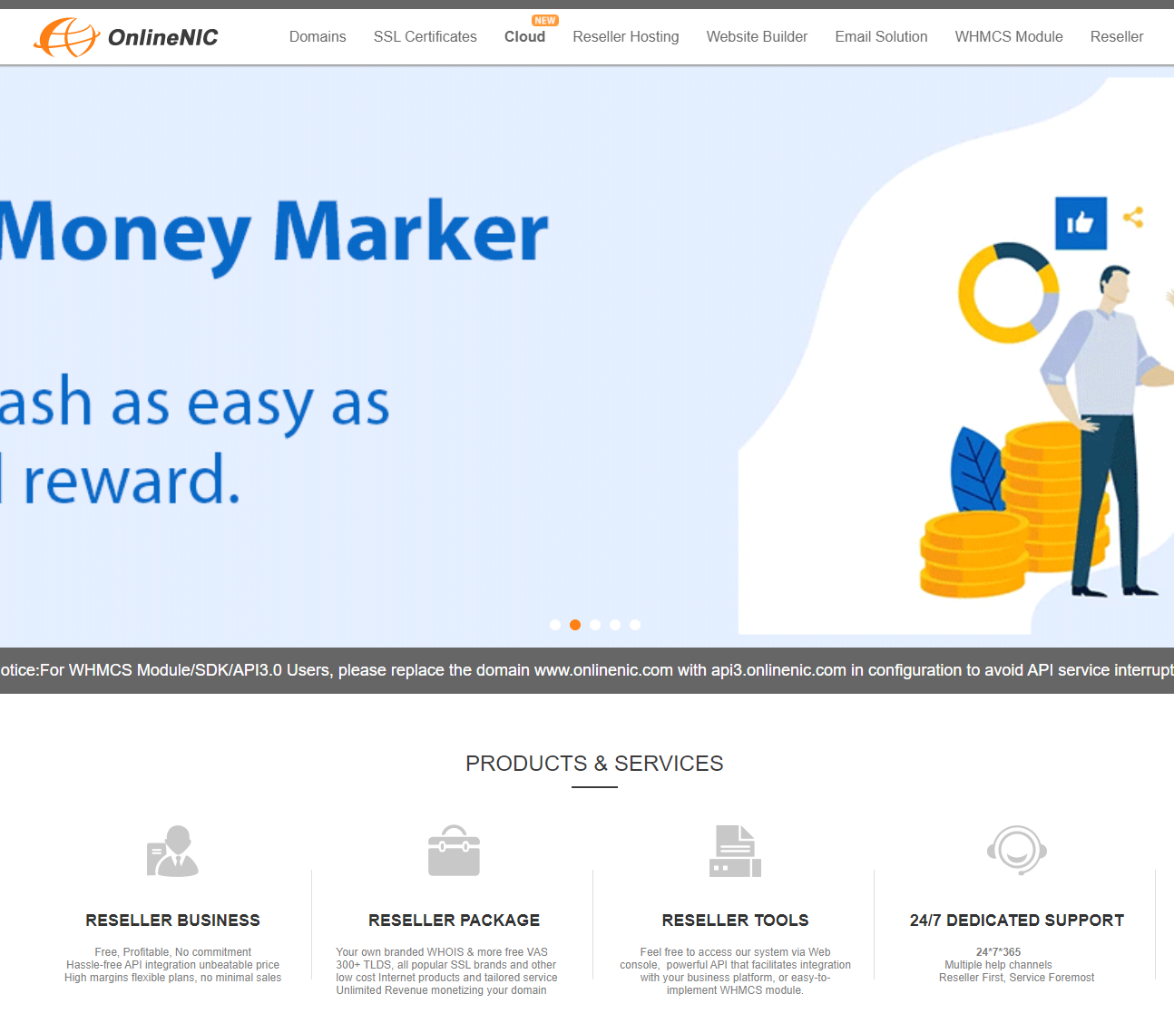 OnlineNIC：充值1美元免费送3个月香港CN2 VPS/2核/2GB内存/50GB SSD空间/不限流量/3Mbps端口/DDOS/KVM-国外主机测评