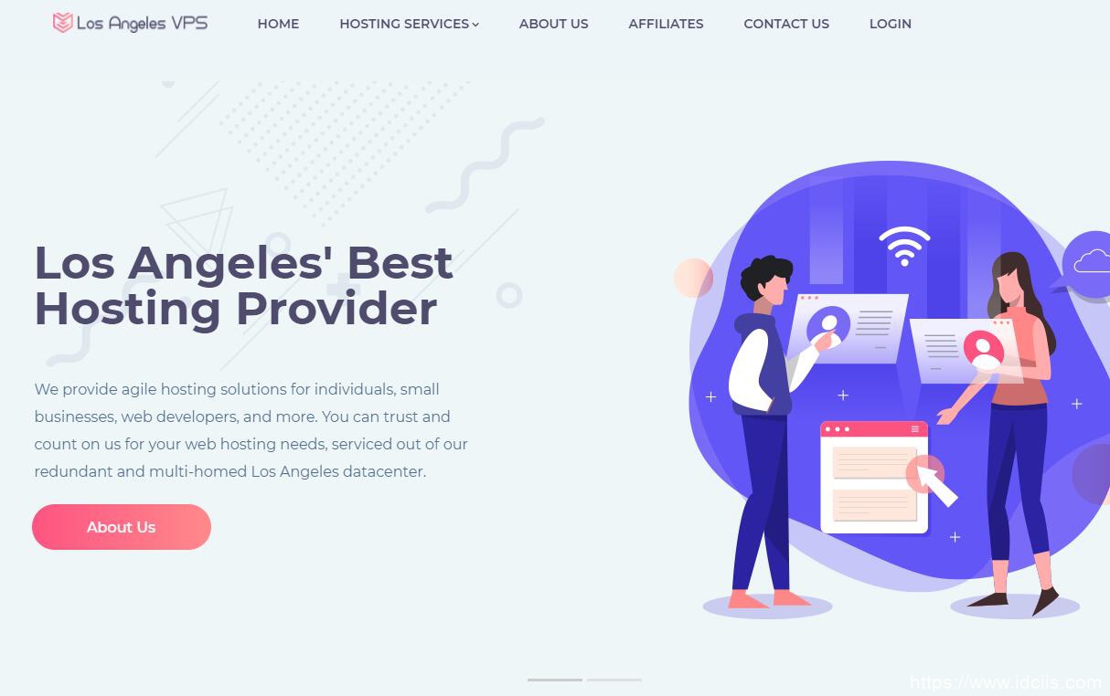 LosAngelesvps：不限流量VPS月付$14.99，KVM/1核1G/15G SSD，洛杉矶INAP机房，免费换IP-国外主机测评