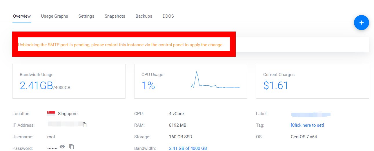 美国云主机商Vultr开启SMTP 25端口教程，可用于邮件通知发送-国外主机测评