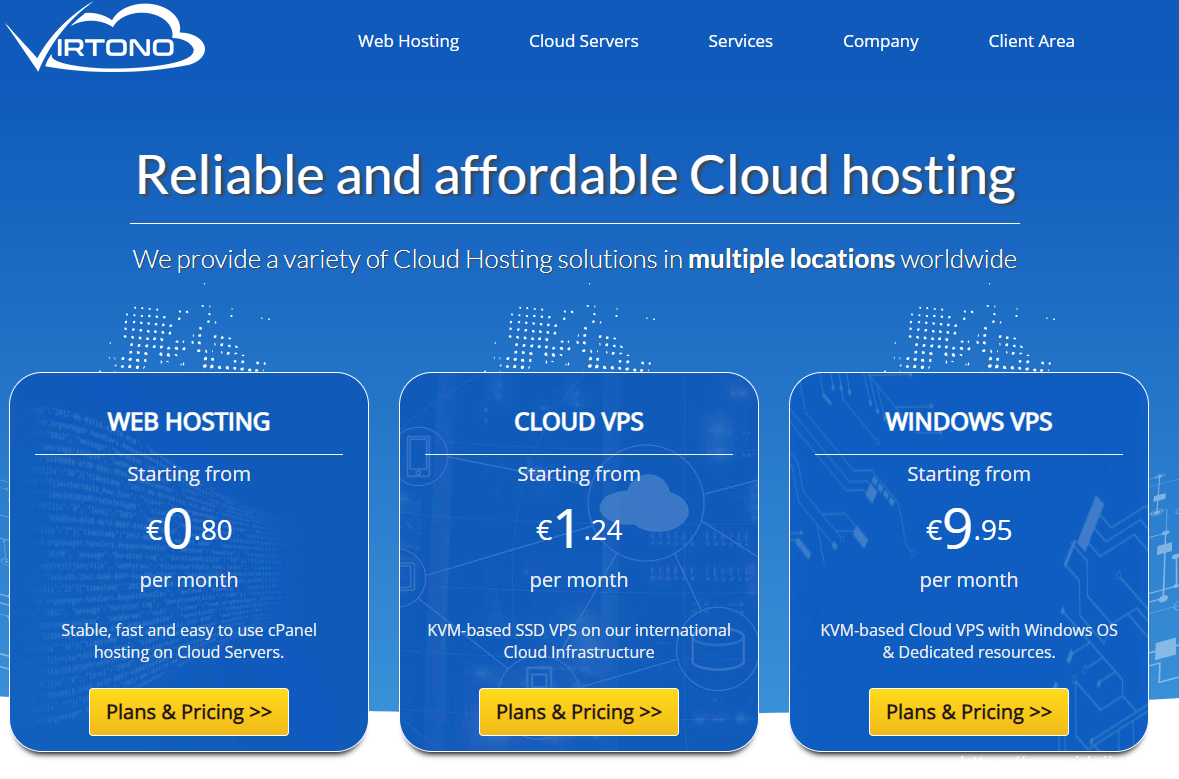 virtono主机优惠后年付$5.84：1核/512内存/G口/1T流量/15G SSD-国外主机测评