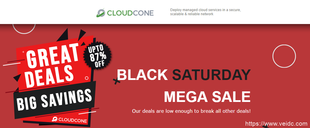 #黑五#CloudCone：VPS低至$11/年，独立服务器$53/月起，1Gbps带宽/CN2 GT线路，洛杉矶MC机房-国外主机测评