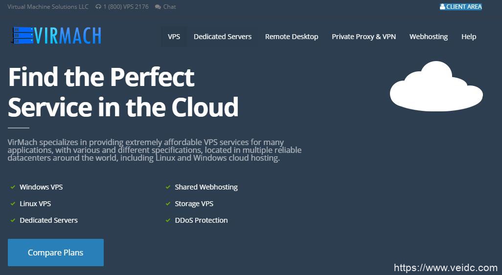 VirMach 2020黑色星期五及网络星期一最便宜的美国VPS年付$7起_G口带宽共享/圣何塞等8机房-国外主机测评