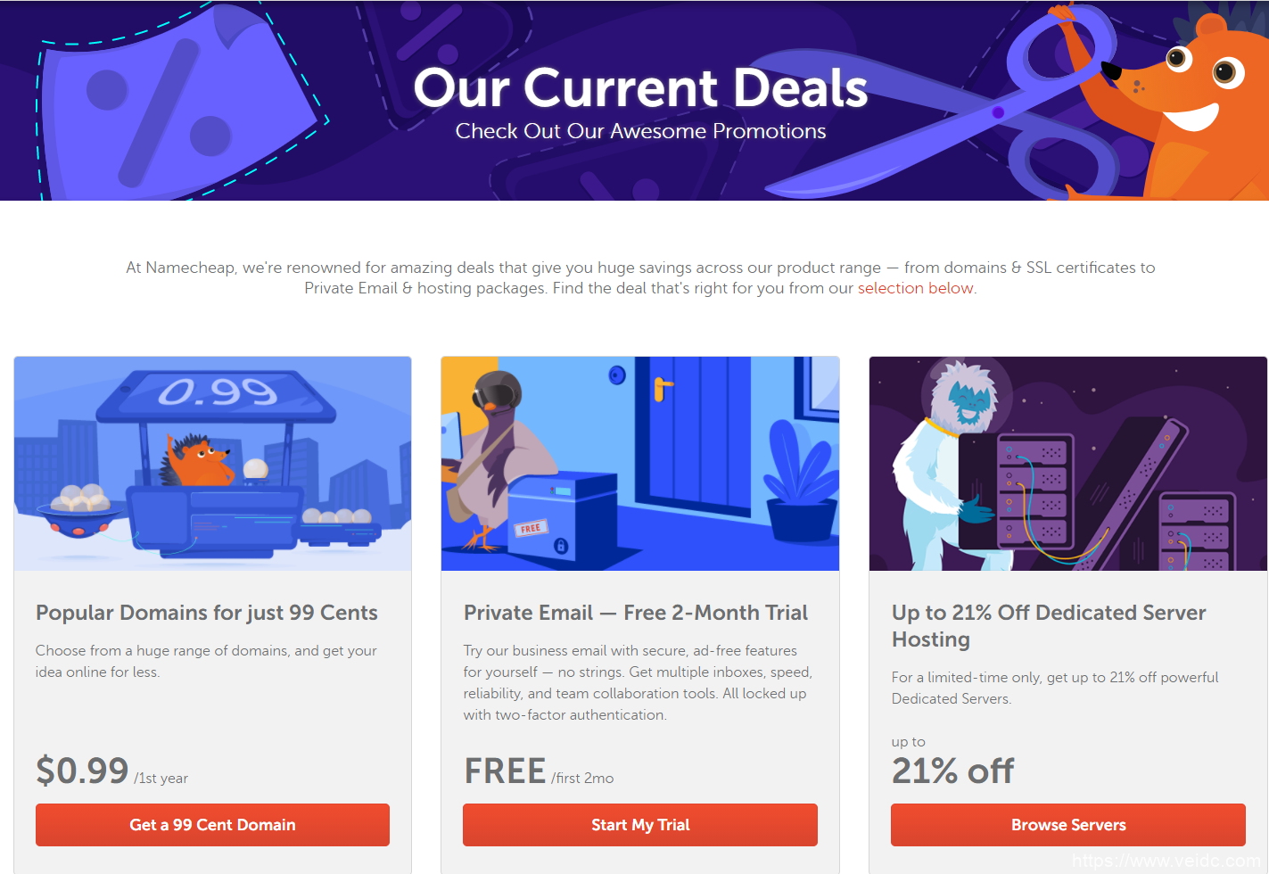 Namecheap：12月最新域名注册/转入优惠码-国外主机测评