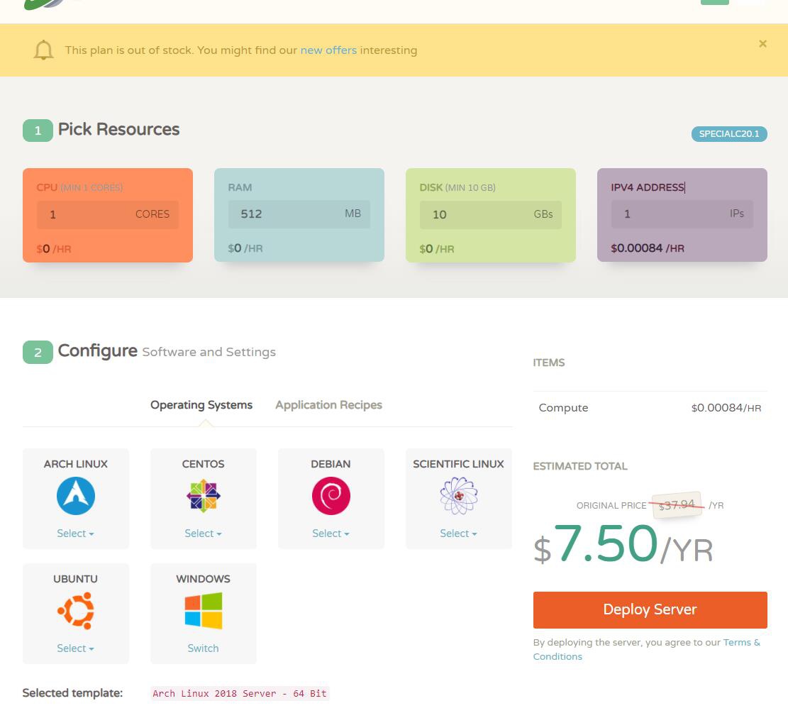 #春节促销#cloudcone：美国便宜VPS，低至$7.5/年，512M内存/10gSSD/5T流量-国外主机测评