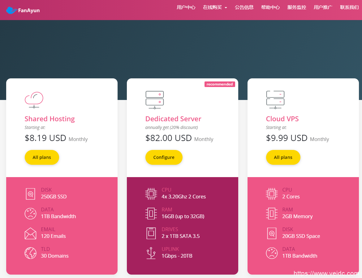 樊云香港双程CN2及洛杉矶50G高防三网CN2 GIA云服务器9折22.5元/月起-国外主机测评