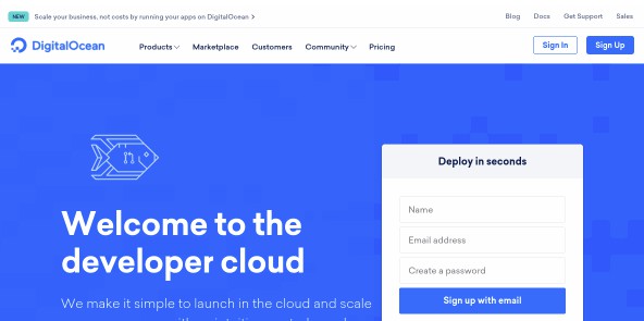 DigitalOcean服务器推荐