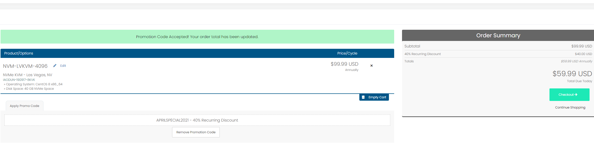 Hostodo美国拉斯维加斯2核4G云服务器$60/年(1Gbps/送Directadmin授权)-国外主机测评