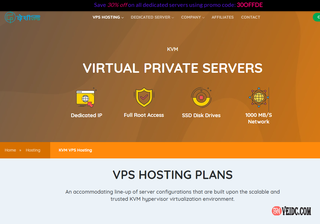 DesiVPS：美国达拉斯及荷兰海牙VPS特惠3美元/月起(1Gbps带宽/SSD硬盘/多IP)-国外主机测评