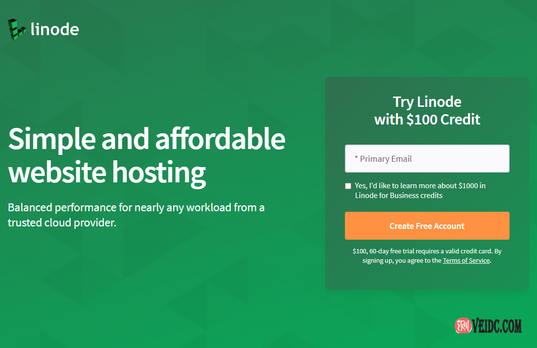 Linode：新用户注册送100美元，11大数据中心云服务器$5/月起-国外主机测评