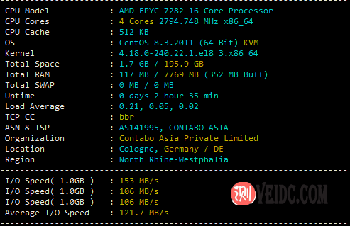 contabo新加坡机房测评，晚高峰丢包感人，三网绕道美国插图