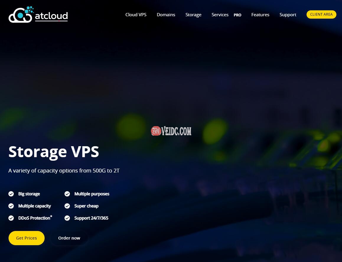 Atcloud：全场8折优惠/可选美国/新加坡等6机房/512M内存/1核/500g硬盘/2T流量/480G高防$4/月-国外主机测评