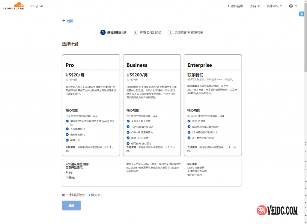 CloudFlare – 国外最强免费CDN 爱主机网详细使用教程插图(5)