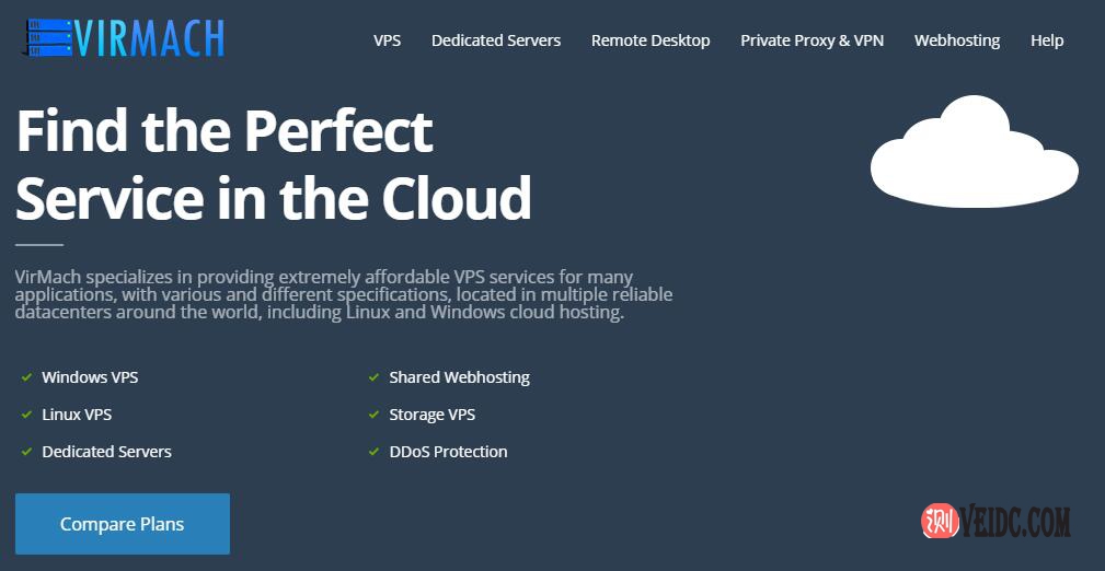 Virmach：新款月抛vps上线，低至$3.23/半年,/1核640M内存/10 GB存储/ 1Gbps/1T流量/不能续费-国外主机测评