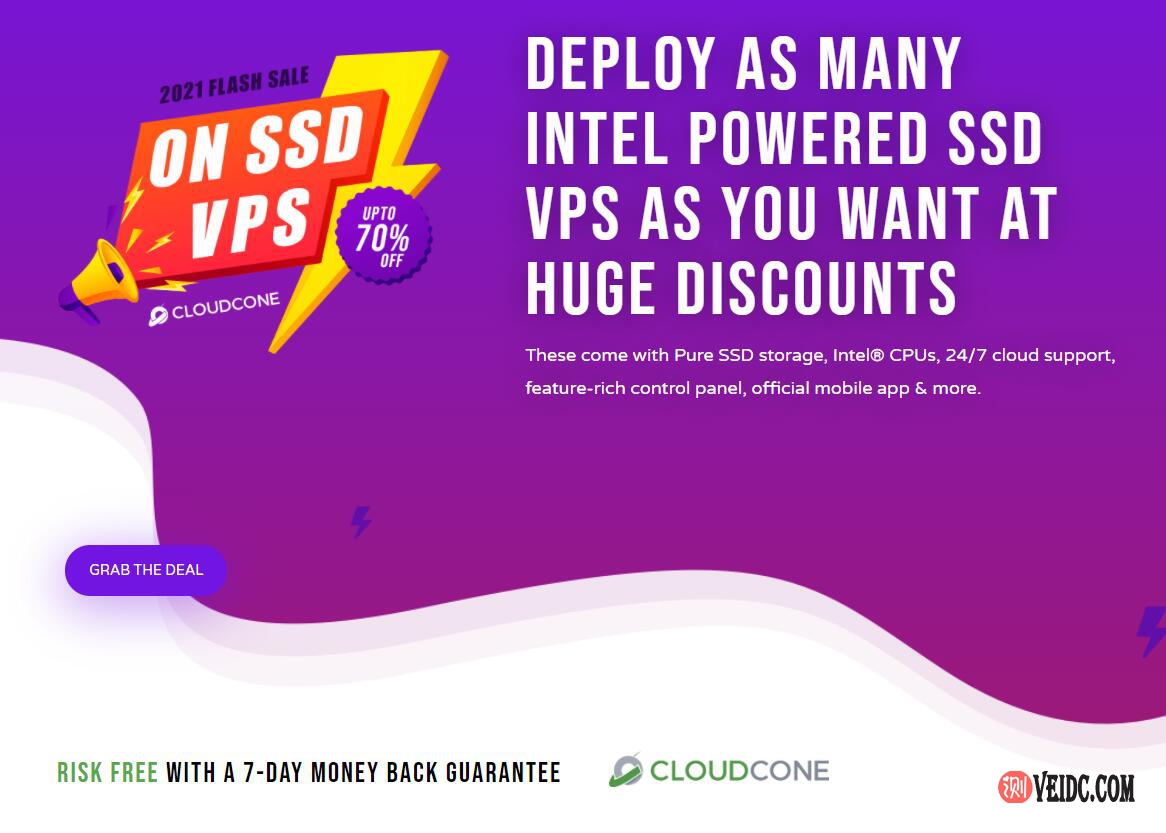 CloudCone闪购：美国洛杉矶Multacom机房CN2 GT线路/1核768M内存/1Gbps带宽3TB流量/15G SSD硬盘/$1.99/月-国外主机测评