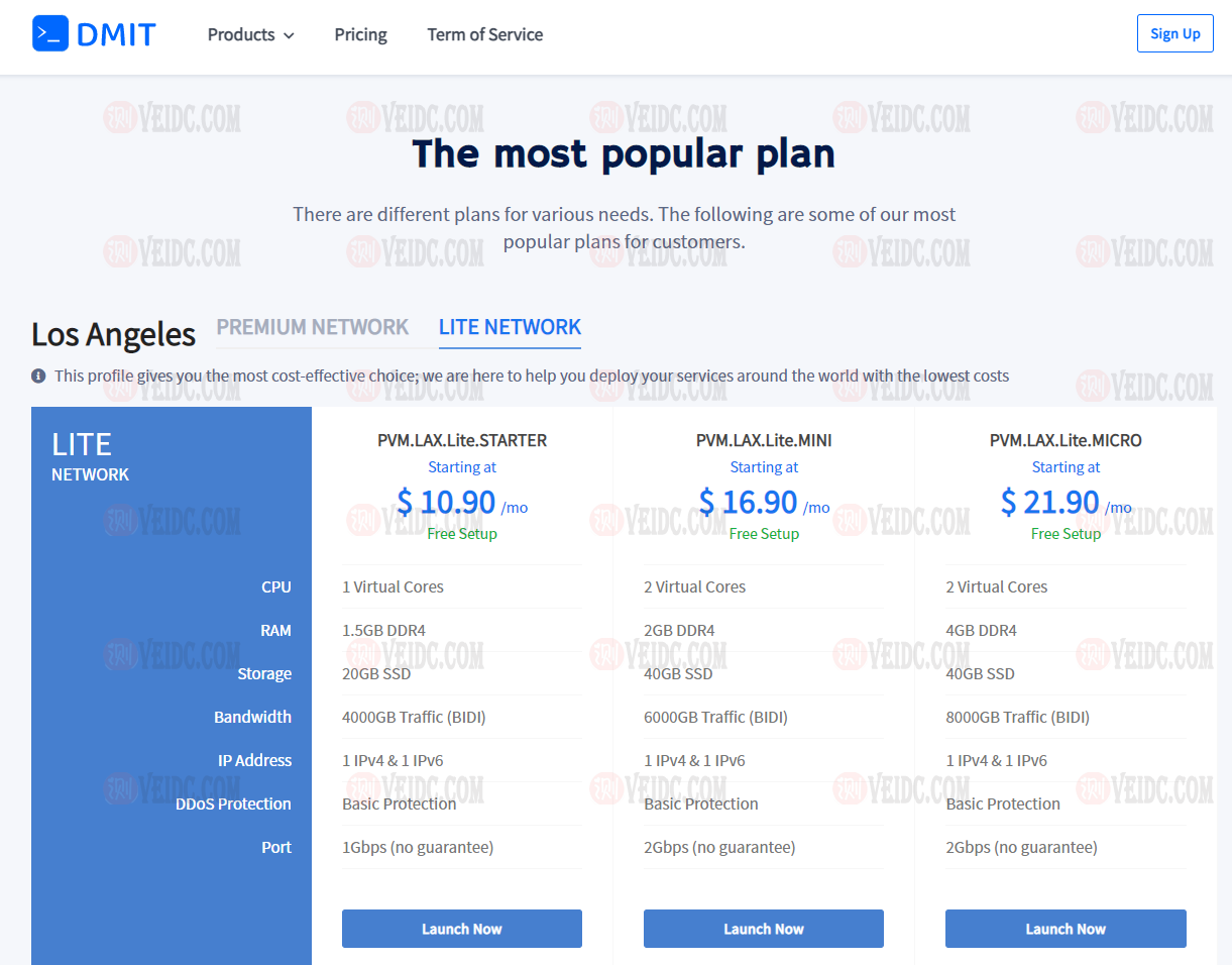 DMIT：日本VPS迷你版TYO.Lite.TINY开售/1核/0.75G内存/10G SSD/2T流量/1Gbps端口/7折优惠仅$6.9/月-国外主机测评
