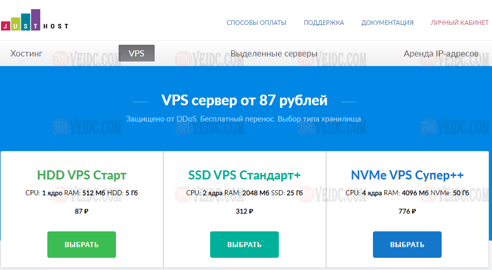 JustHost：最新高性价比超便宜俄罗斯CN2 VPS云服务器终身8折优惠，最低仅9元/月起，200Mbps带宽不限流量，五大机房自助自由切换，免费更换IP-国外主机测评
