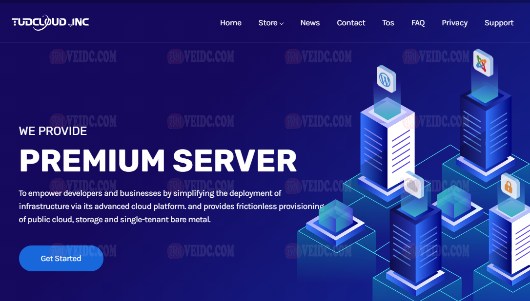 TudCloud:香港大带宽VPS/1核1G/10G SSD/50Mbps共享/月付$6.3起/可支付宝付款-国外主机测评