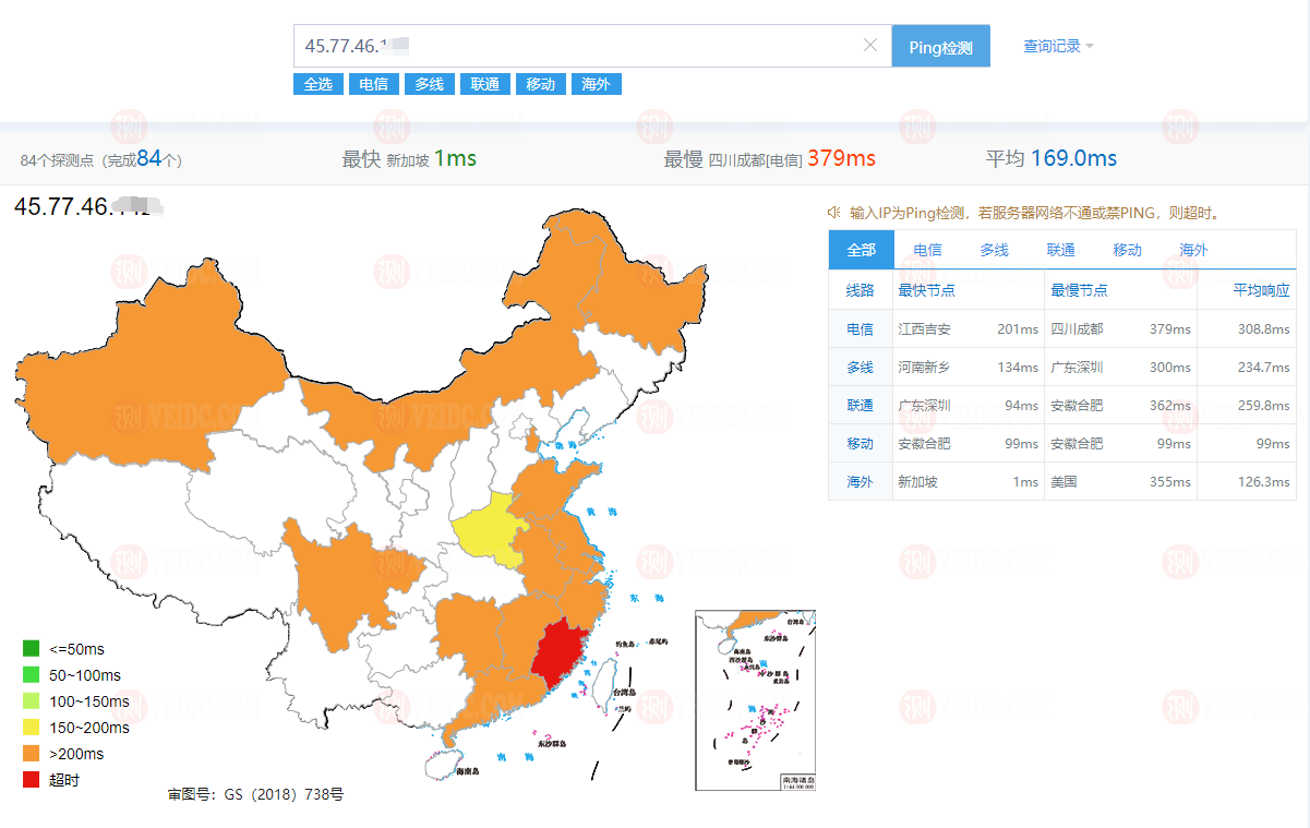 Vultr测评：新加坡机房怎么样？下载速度、速度延迟、路由丢包、性能测评、流媒体解锁-国外主机测评